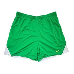 Nike Green & White Athletic Shorts - S